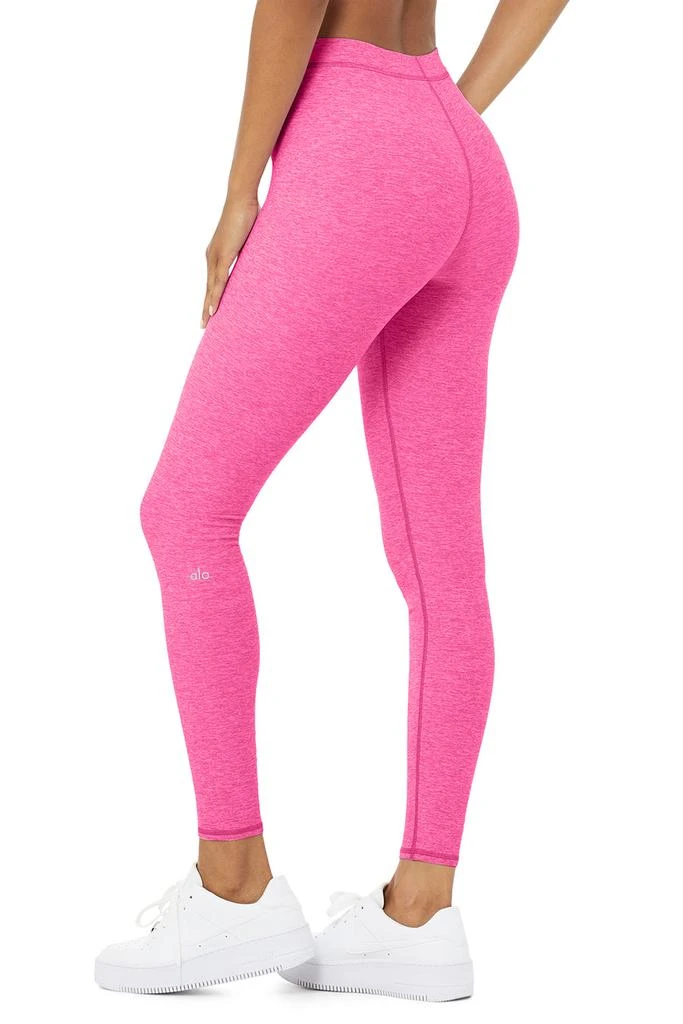 商品Alo|High-Waist Alosoft Flow Legging - Neon Pink Heather,价格¥576,第2张图片详细描述