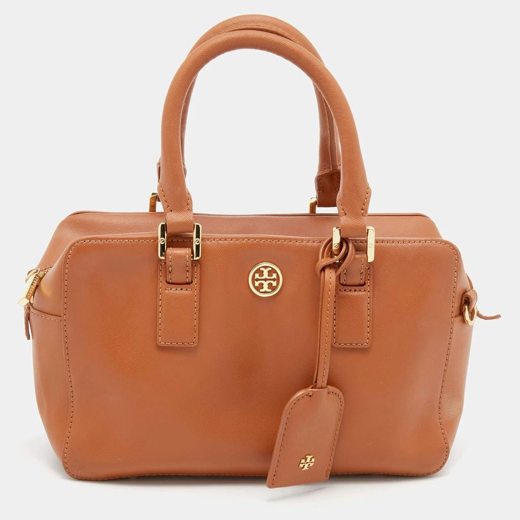 商品[二手商品] Tory Burch|Tory Burch Caramel Leather Mini Robinson Satchel,价格¥891,第1张图片