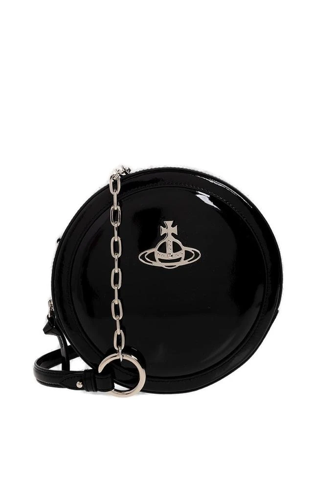 商品Vivienne Westwood|Vivienne Westwood Orb Plaque Round Shoulder Bag,价格¥1575,第1张图片