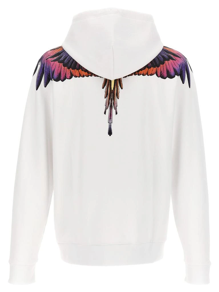 商品Marcelo Burlon|Printed Hoodie Sweatshirt White,价格¥1221,第2张图片详细描述