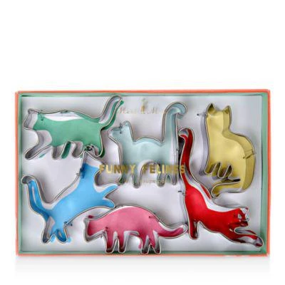 商品Meri Meri|Funny Felines 6-Piece Cookie Cutter Set,价格¥105,第1张图片详细描述