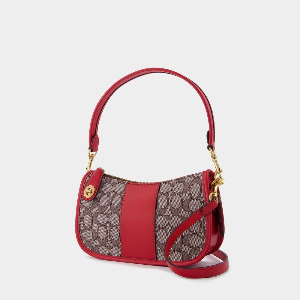 商品Coach|The Coach Originals Signature Jacquard Swinger,价格¥3945,第4张图片详细描述