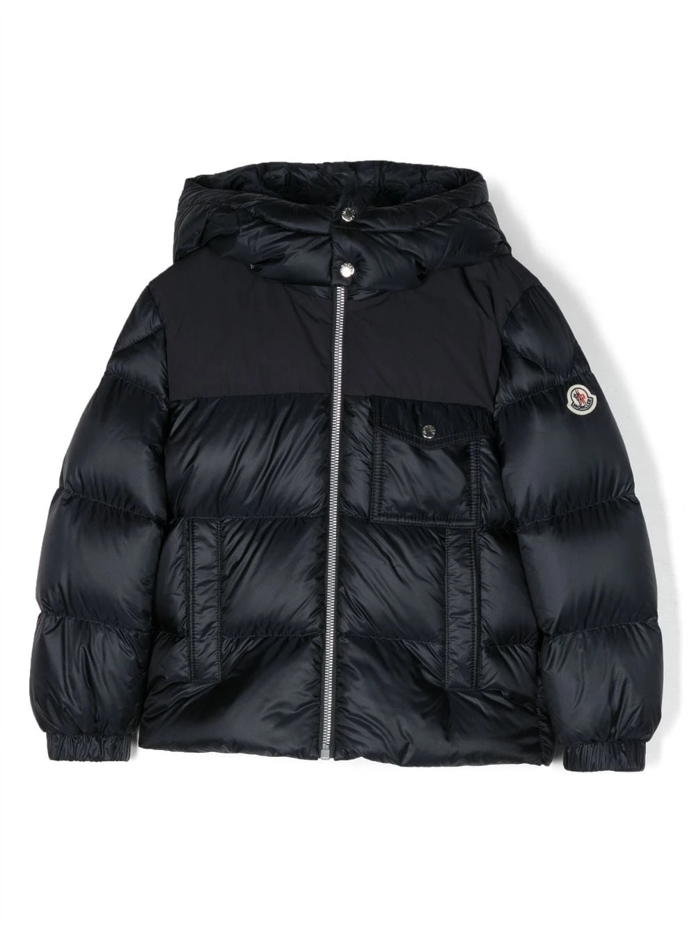 商品Moncler|Moncler 男童羽绒服 1A00078J5967GEDUARD776 蓝色,价格¥5694,第1张图片