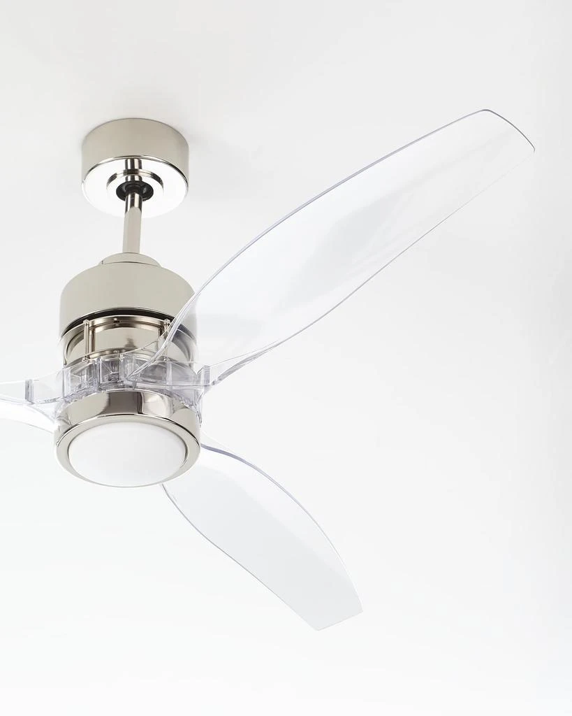 商品Ellington|Wifi Sonnet Acrylic Blade Ceiling Fan, 52",价格¥4500,第1张图片