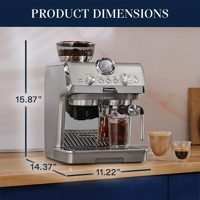 商品De'Longhi|La Specialista Arte Evo Espresso Machine with Cold Brew,价格¥5135,第2张图片详细描述
