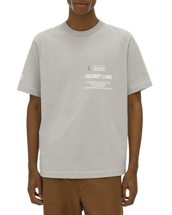 商品Helmut Lang|Ski Tee2 Cotton Logo Graphic Tee,价格¥780,第1张图片