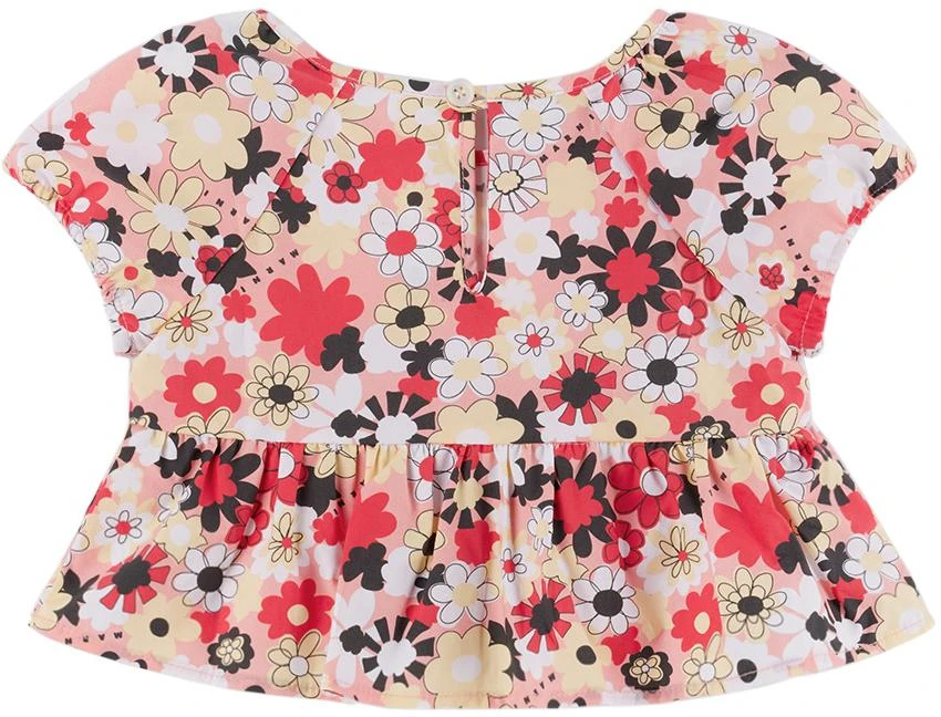 商品Marni|粉色 Floral 婴儿连衣裙,价格¥693,第2张图片详细描述