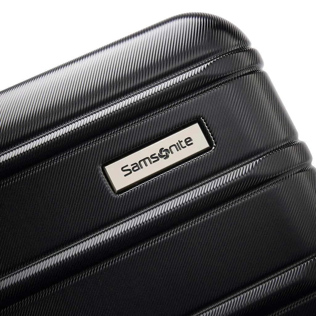 Samsonite Omni 2 Hardside Expandable Luggage with Spinner Wheels, Checked-Medium 24-Inch, Midnight Black 商品