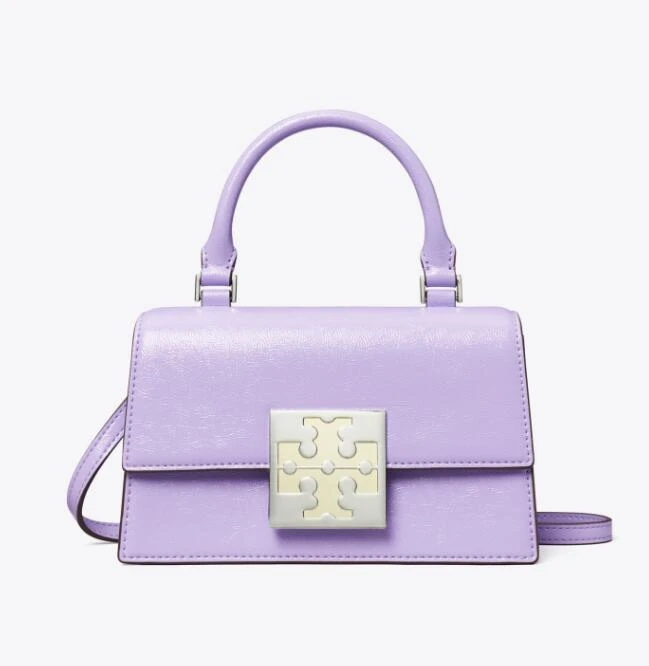 商品Tory Burch|汤丽伯奇女士BON BON 迷你皮革手提包斜挎包（香港仓发货）,价格¥2775,第1张图片