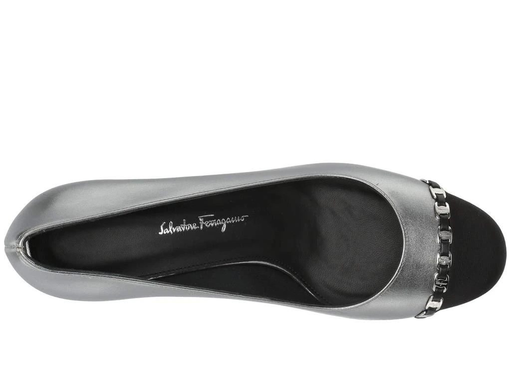 商品Salvatore Ferragamo|Avella Cap Toe Pump,价格¥4060,第2张图片详细描述