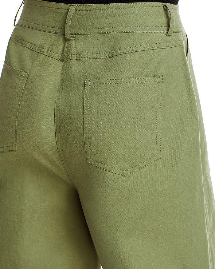 商品AQUA|Cotton Barrel Leg Utility Pants,价格¥196,第7张图片详细描述