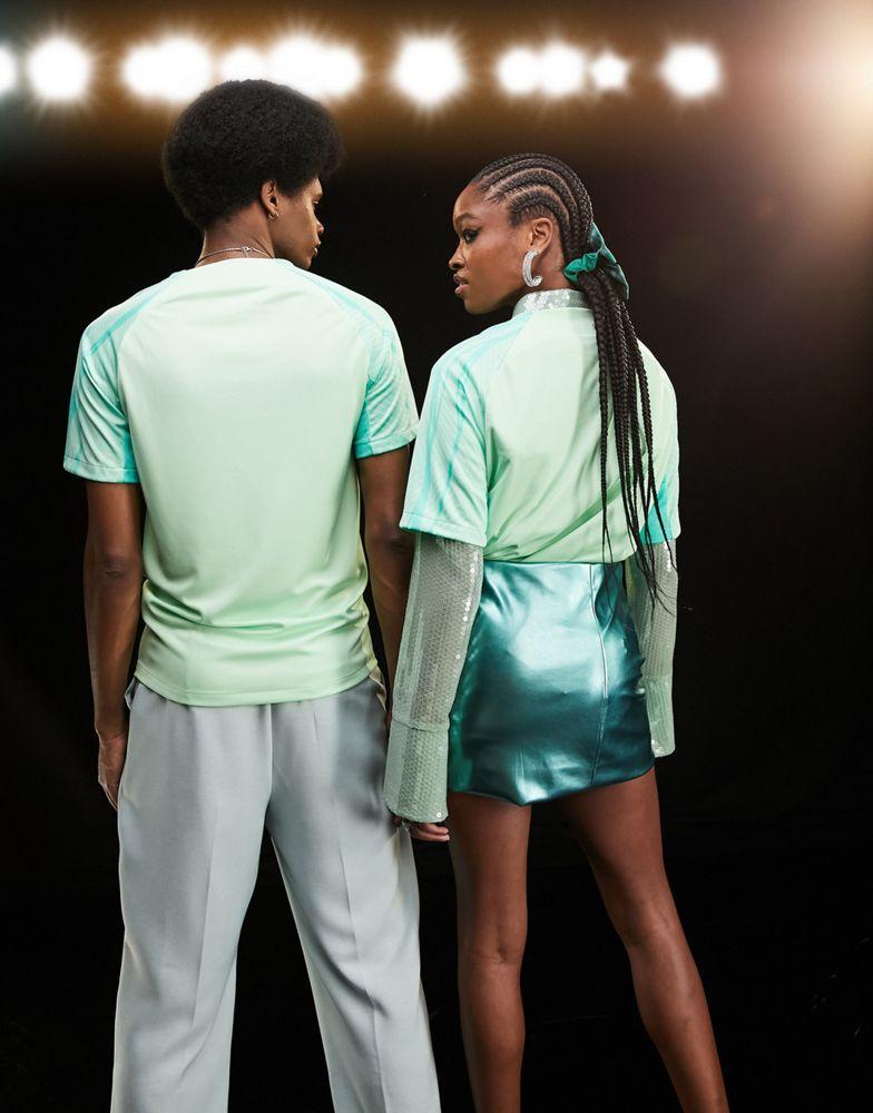 商品NIKE|Nike Football World Cup 2022 Brazil unisex t-shirt in green,价格¥356,第5张图片详细描述