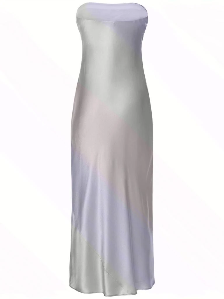 商品Reformation|Joana Strapless Silk Midi Dress,价格¥2086,第4张图片详细描述