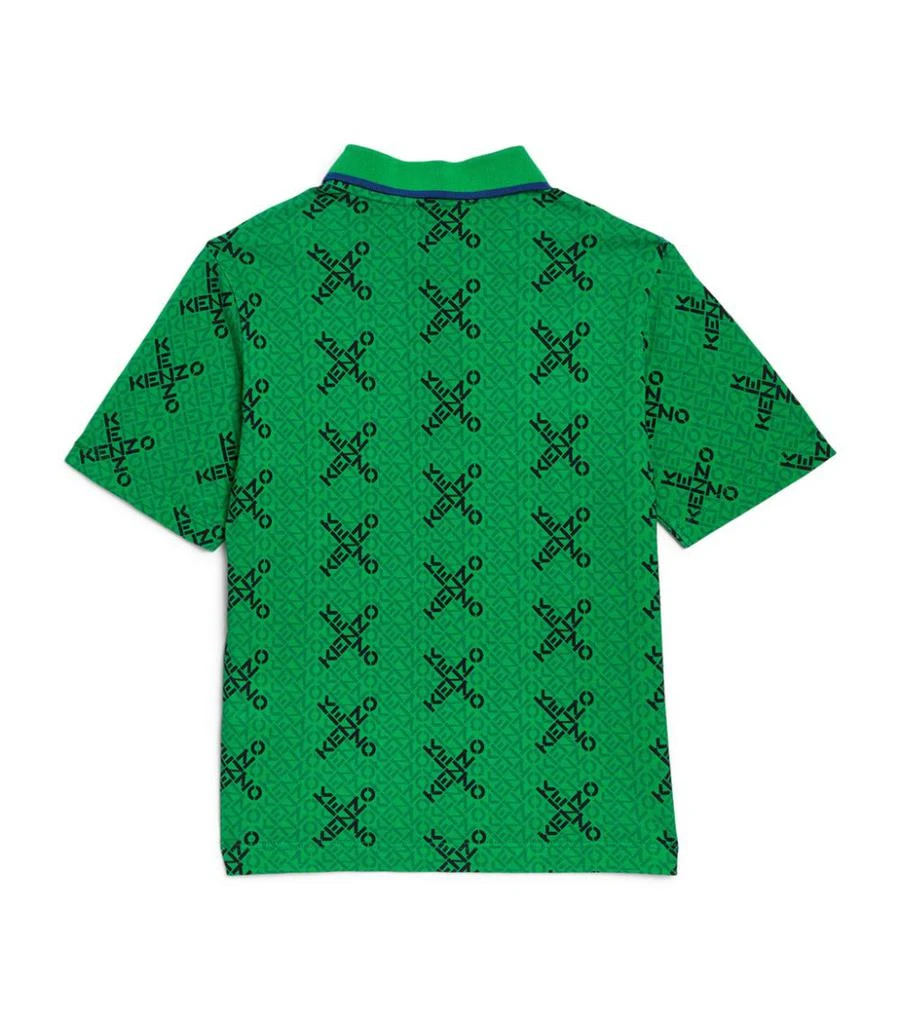 商品Kenzo|All-Over Little X Polo Shirt (2-12 Years),价格¥577,第3张图片详细描述