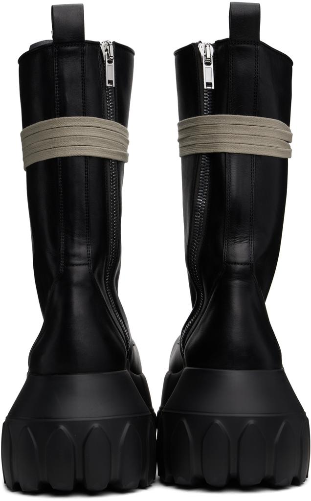 Rick Owens ロングブーツ　Army Mega Tractor Rick Owens Army Mega Tractor Boots in Black – Antidote