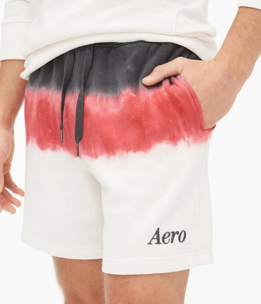 商品Aeropostale|Aeropostale Men's Logo Dip-Dye Fleece Shorts,价格¥79,第3张图片详细描述