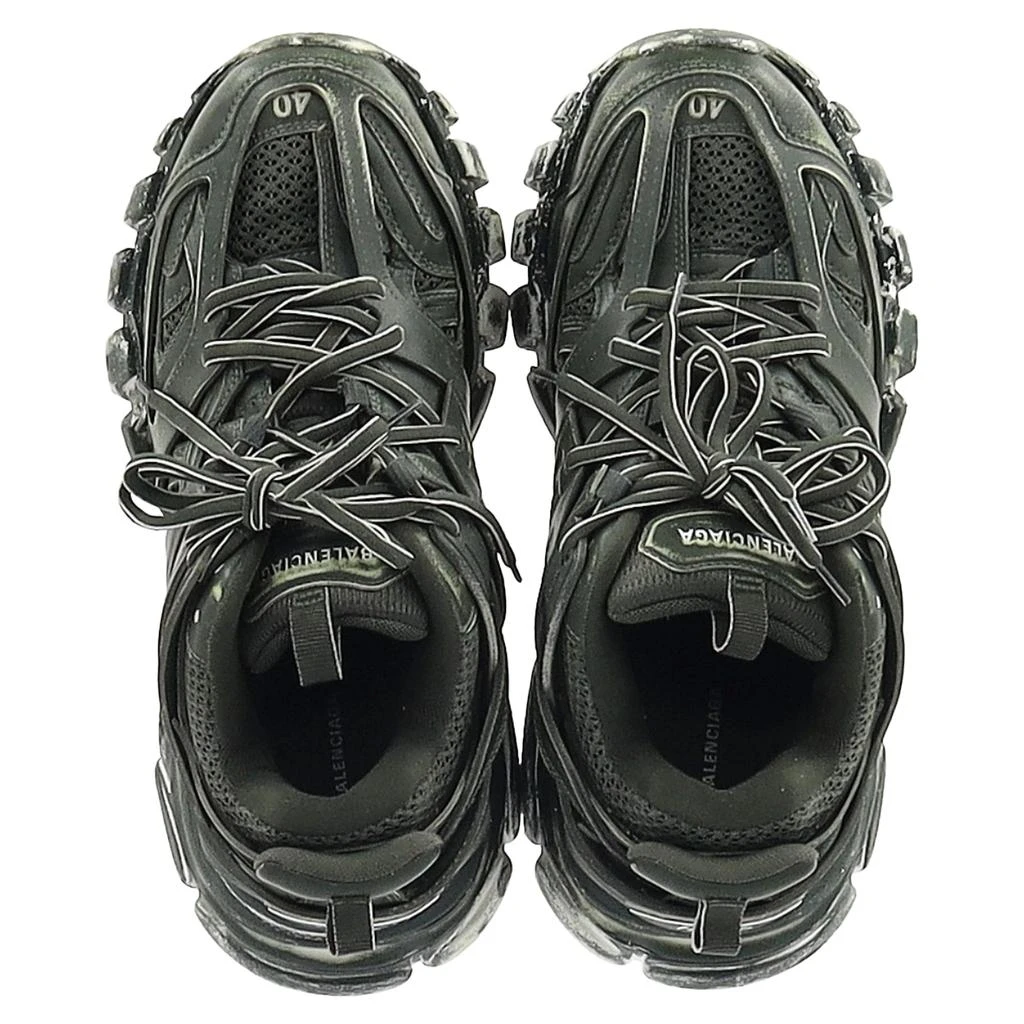 商品[二手商品] Balenciaga|Faded Track Sneakers in Green Polyurethane,价格¥2242,第3张图片详细描述
