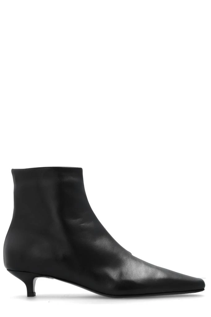商品Totême|Totême The Slim Pointed-Toe Ankle Boots,价格¥3840,第1张图片