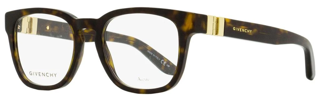 商品Givenchy|Givenchy Women's Rectangular Eyeglasses GV0162 086 Havana/Gold 50mm,价格¥730,第1张图片