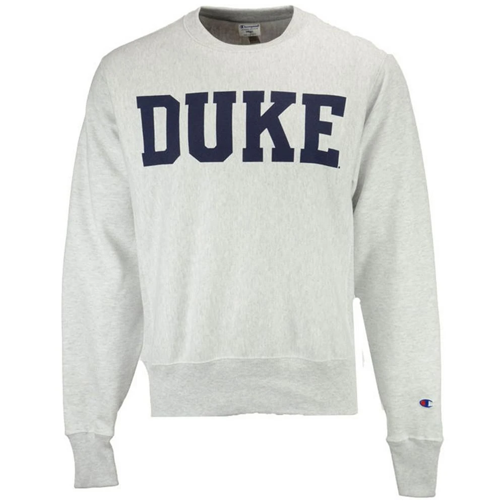 商品CHAMPION|Men's Duke Blue Devils Reverse Weave Crew Sweatshirt,价格¥449,第1张图片