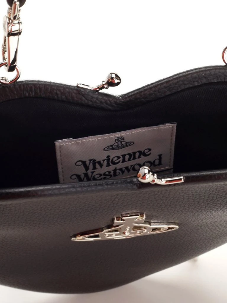 商品Vivienne Westwood|Vivienne Westwood Belle Orb-Plaque Chained Clutch Bag,价格¥1717,第4张图片详细描述