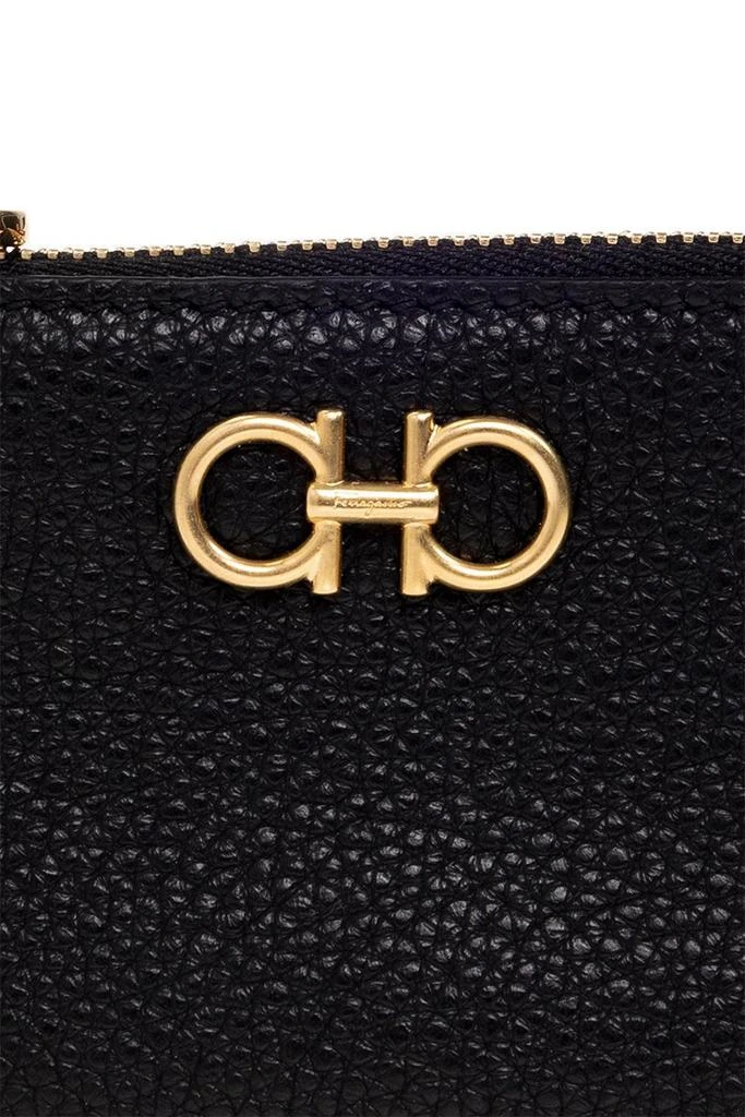 商品Salvatore Ferragamo|Salvatore Ferragamo Gancini Zipped Key Holder,价格¥1300,第5张图片详细描述