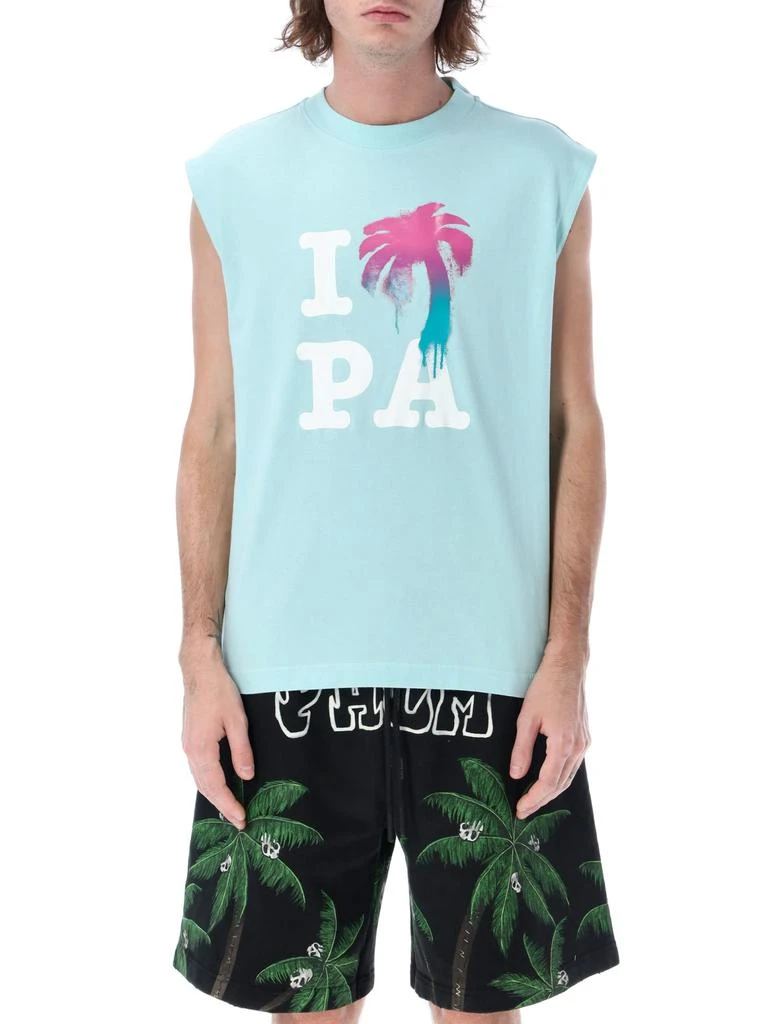 商品Palm Angels|Palm Angels I Love Pa Muscle Tank,价格¥2003,第1张图片