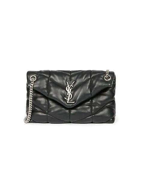 Small Puffer Leather Crossbody Bag商品第1张图片规格展示