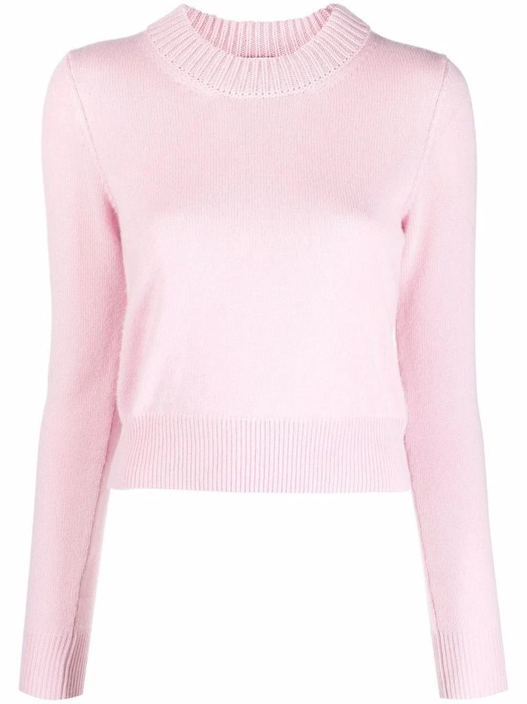 商品Alexander McQueen|Alexander Mcqueen Womens Pink Sweater,价格¥5590,第1张图片