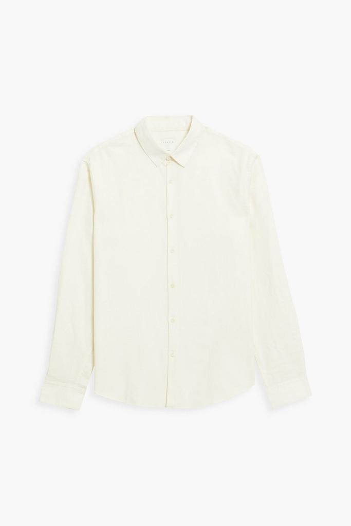 商品Sandro|Brushed cotton-twill shirt,价格¥929,第1张图片