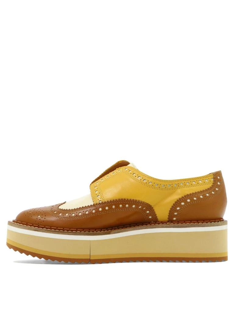商品ROBERT CLERGERIE|Robert clergerie women's beige other materials lace up shoes,价格¥3288,第3张图片详细描述