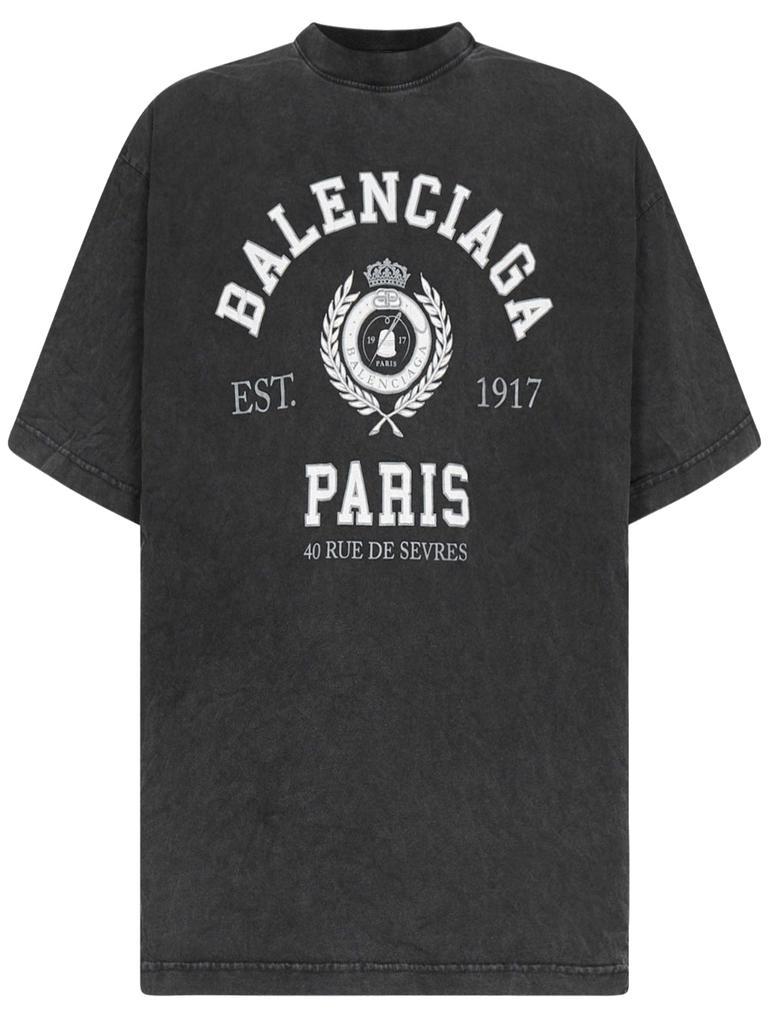 商品Balenciaga|BALENCIAGA Medium Fit T-Shirt Black,价格¥4175,第1张图片