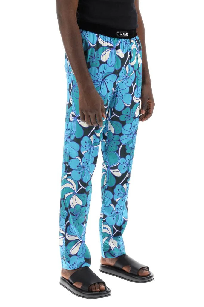 商品Tom Ford|Pajama Pants In Floral Silk,价格¥2959,第1张图片