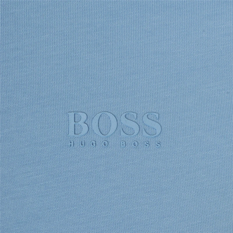 Hugo Boss 雨果博斯 男士休闲短袖浅蓝色棉 C-CANISTRO806613492 商品