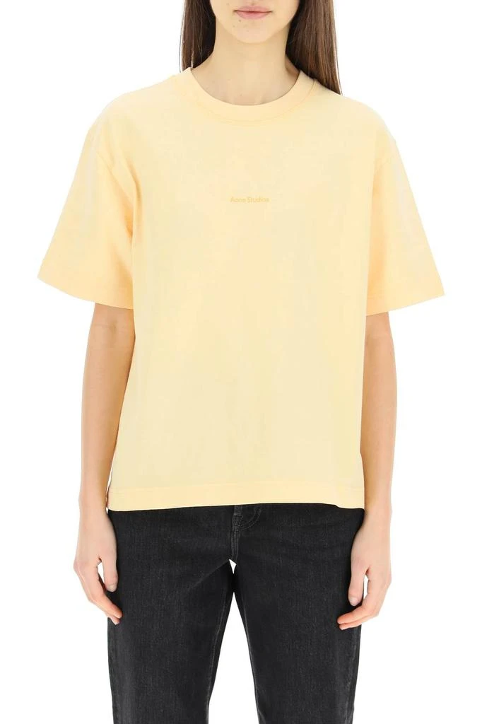 商品Acne Studios|Acne studios logo print t-shirt,价格¥891,第2张图片详细描述