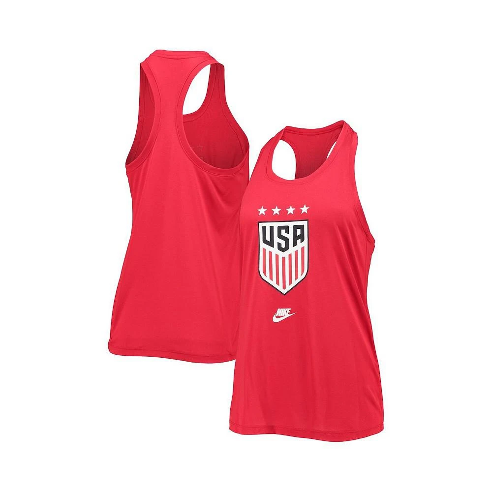 商品NIKE|Women's Red USWNT Crest Legend Classic Performance Tank Top,价格¥225,第1张图片