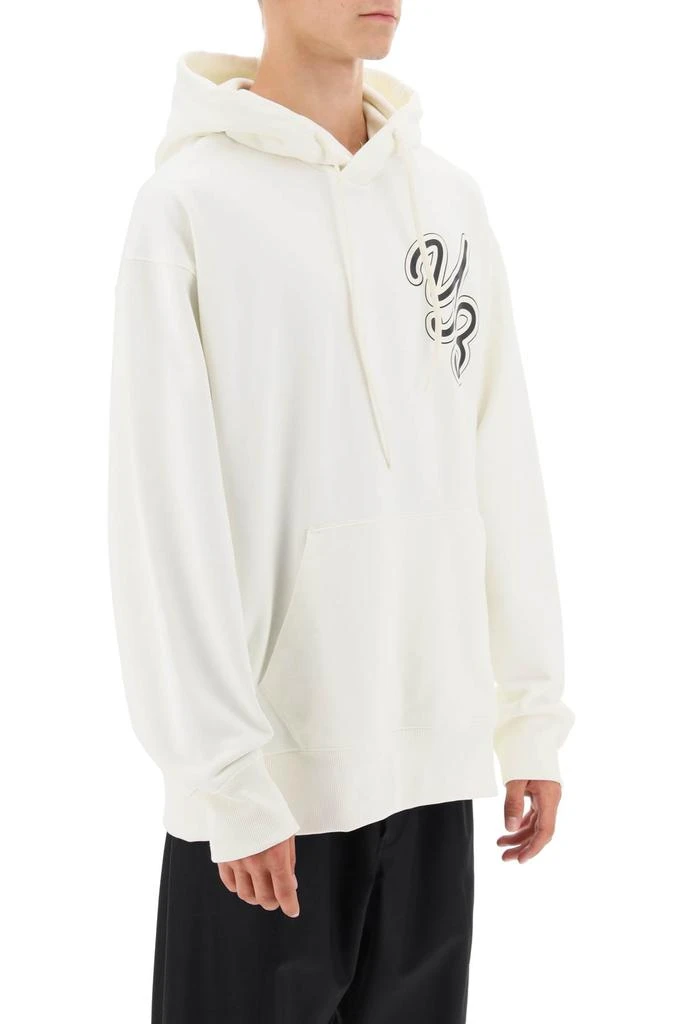 商品Y-3|hoodie with logo print,价格¥586,第2张图片详细描述