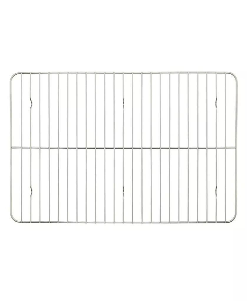 商品Rachael Ray|Nonstick Jumbo 13" x 19" Cookie Pan with Roasting Rack,价格¥428,第3张图片详细描述