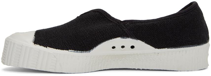 Black Special V Slip-On Sneakers商品第3张图片规格展示