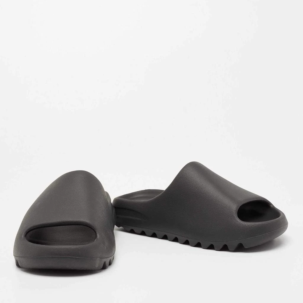 商品YEEZY|Yeezy x Adidas Black Rubber 'Onyx' Slide Sandals Size 43,价格¥3109,第4张图片详细描述