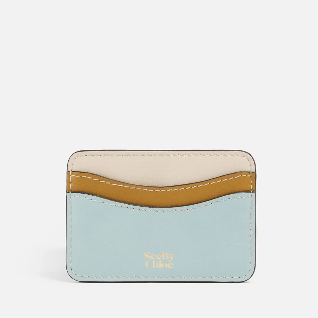 商品See by Chloé|See By Chloé Multicoloured Leather Cardholder,价格¥452,第1张图片