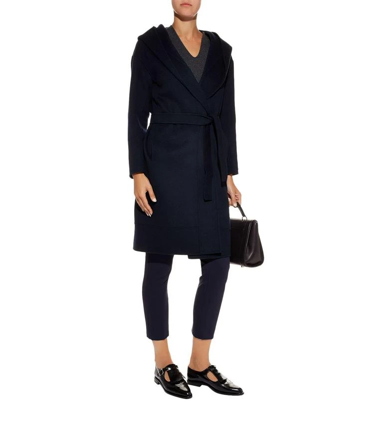 商品Max Mara|Hooded Wrap Coat,价格¥7426,第5张图片详细描述
