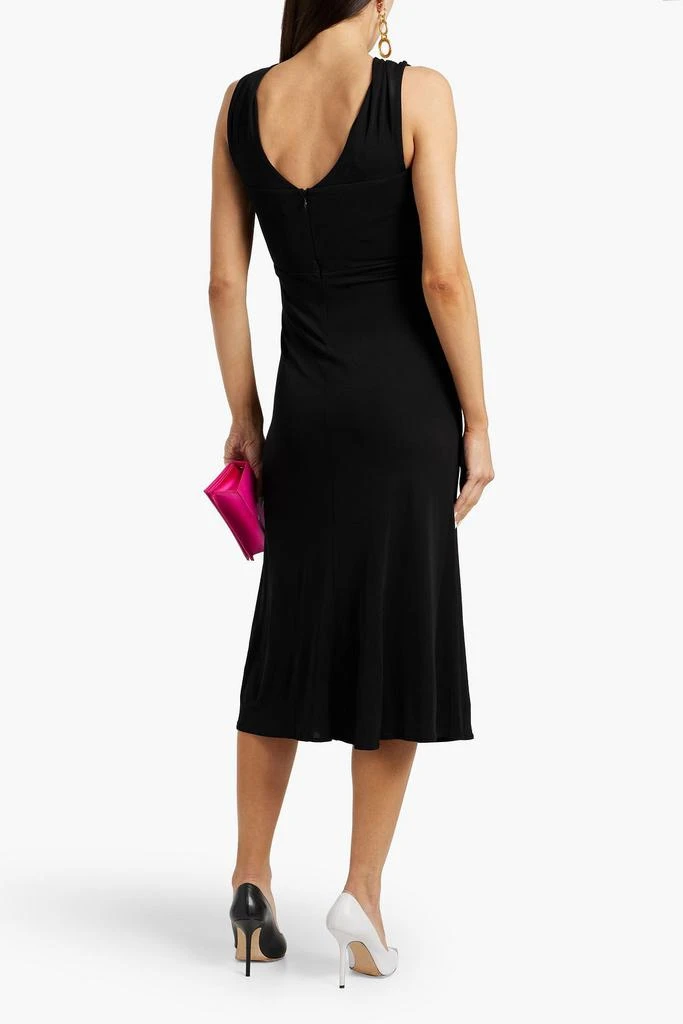 商品Diane von Furstenberg|Neely twisted jersey midi dress,价格¥1205,第3张图片详细描述