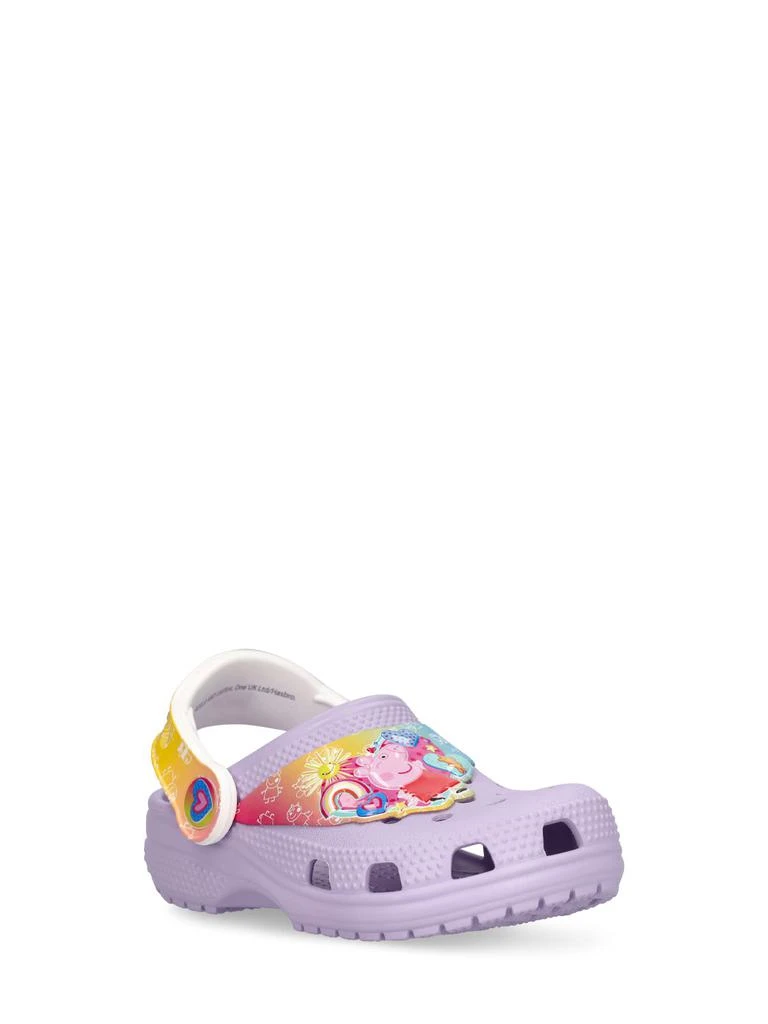 商品Crocs|Peppa Pig Print Rubber Crocs,价格¥367,第2张图片详细描述