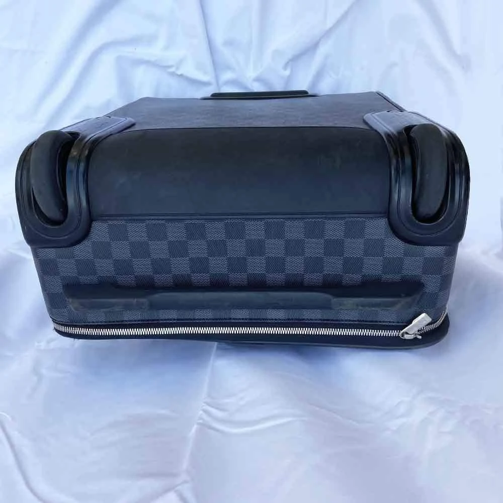 商品[二手商品] Louis Vuitton|Louis Vuitton Damier Graphite Canvas Pegase Legere 55 Suitcases,价格¥13333,第4张图片详细描述