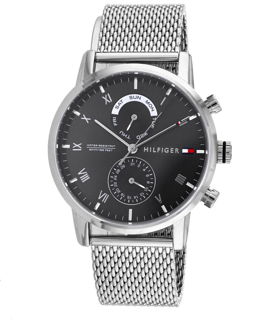 商品Tommy Hilfiger|Tommy Hilfiger Men's Grey dial Watch,价格¥885,第1张图片