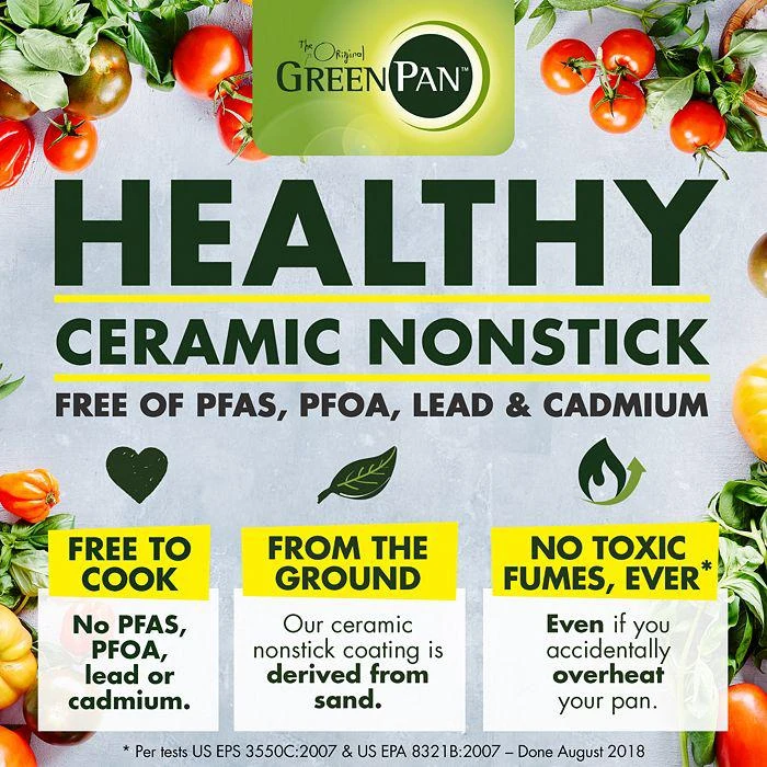Reserve Healthy Ceramic Nonstick Cookware, Set of 10 商品