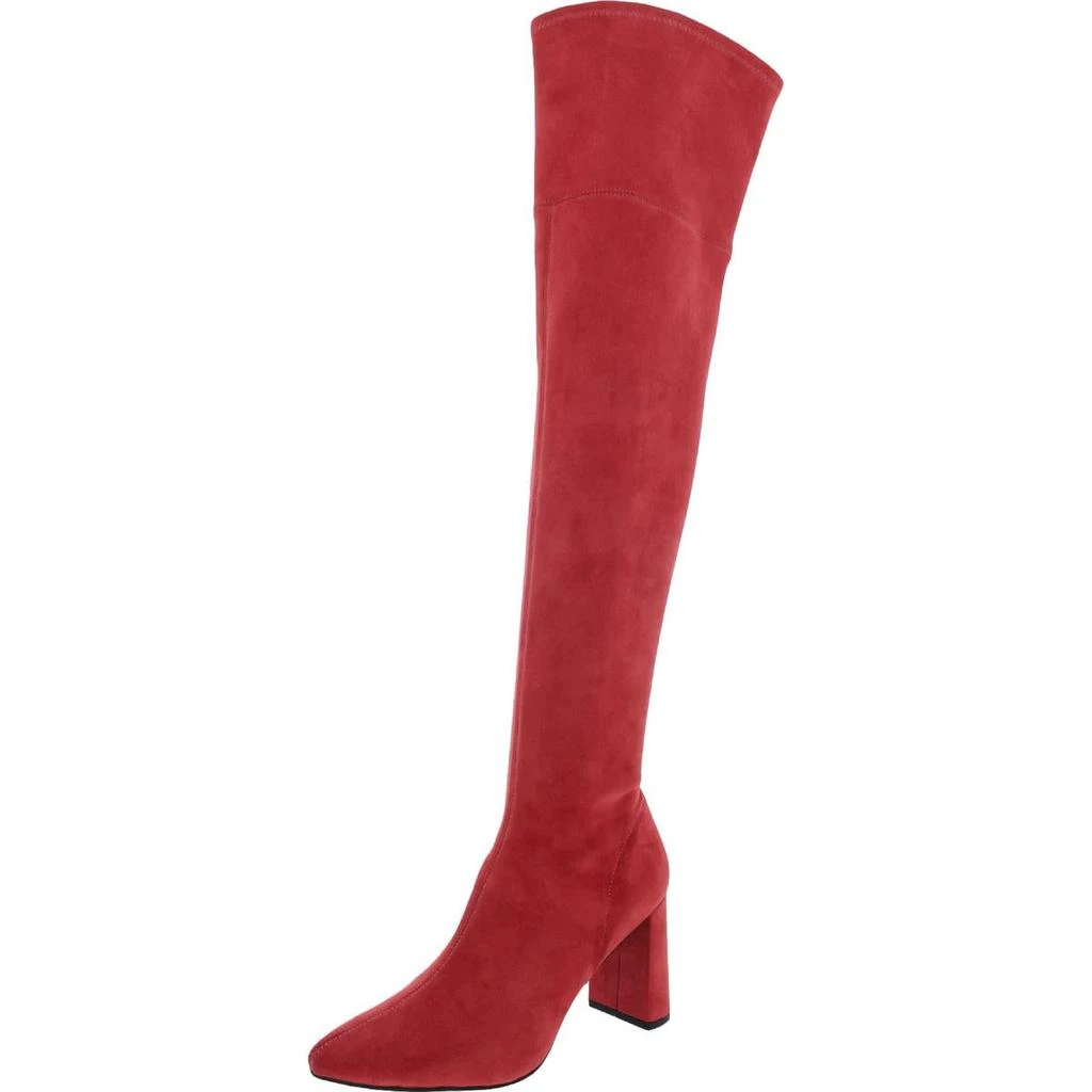 商品Jeffrey Campbell|Jeffrey Campbell Womens Parisah 2 Faux Suede Pointed Toe Over-The-Knee Boots,价格¥541,第4张图片详细描述