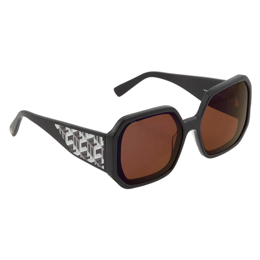 商品MCM|MCM Brown Geometric Ladies Sunglasses MCM709S 002 60,价格¥366,第2张图片详细描述