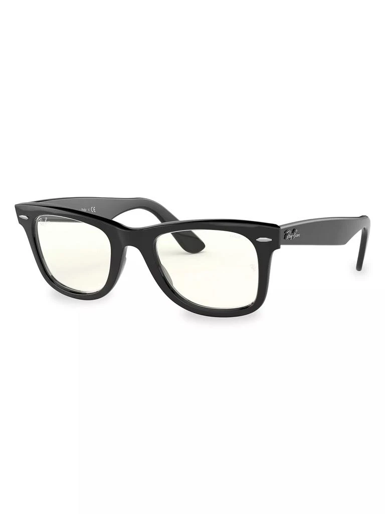 商品Ray-Ban|0RB2140EVOLVE 50MM Wayfarer Photochromic Sunglasses,价格¥1508,第2张图片详细描述